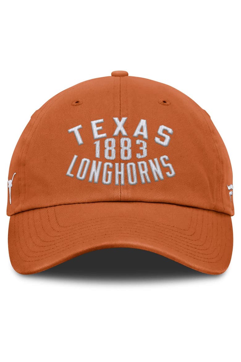 Men's Fanatics Texas Orange Texas Longhorns Archer Adjustable Hat, Alternate, color, Burnt Orange