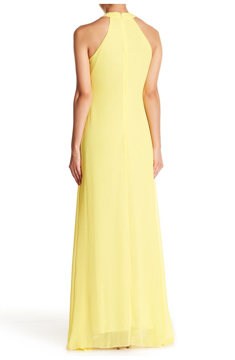 MEGHAN LA Aphrodite Maxi Dress, Alternate, color, Yellow