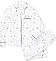 Petite Plume Bows Classic Pima Cotton Pajamas