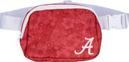 ZOOZATZ Alabama Crimson Tide Floral Print Fanny Pack