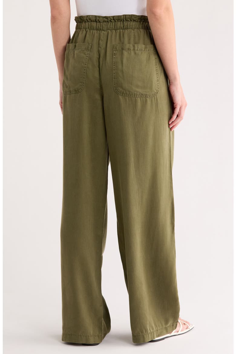 East to West Wide Leg Pants, Alternate, color, WILLOW GREEN