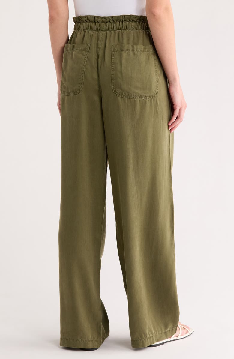 Sanctuary East to West Wide Leg Pants, Alternate, color, Willow Green