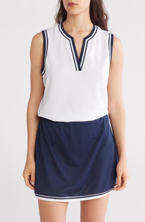 Sport Tech Split Neck Tank