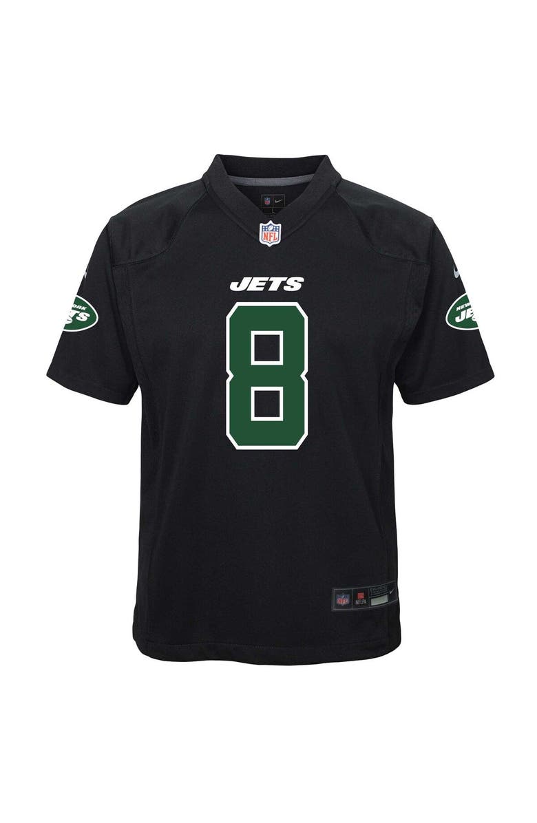 Nike Youth Nike Aaron Rodgers Black New York Jets Game Jersey, Alternate, color, 
