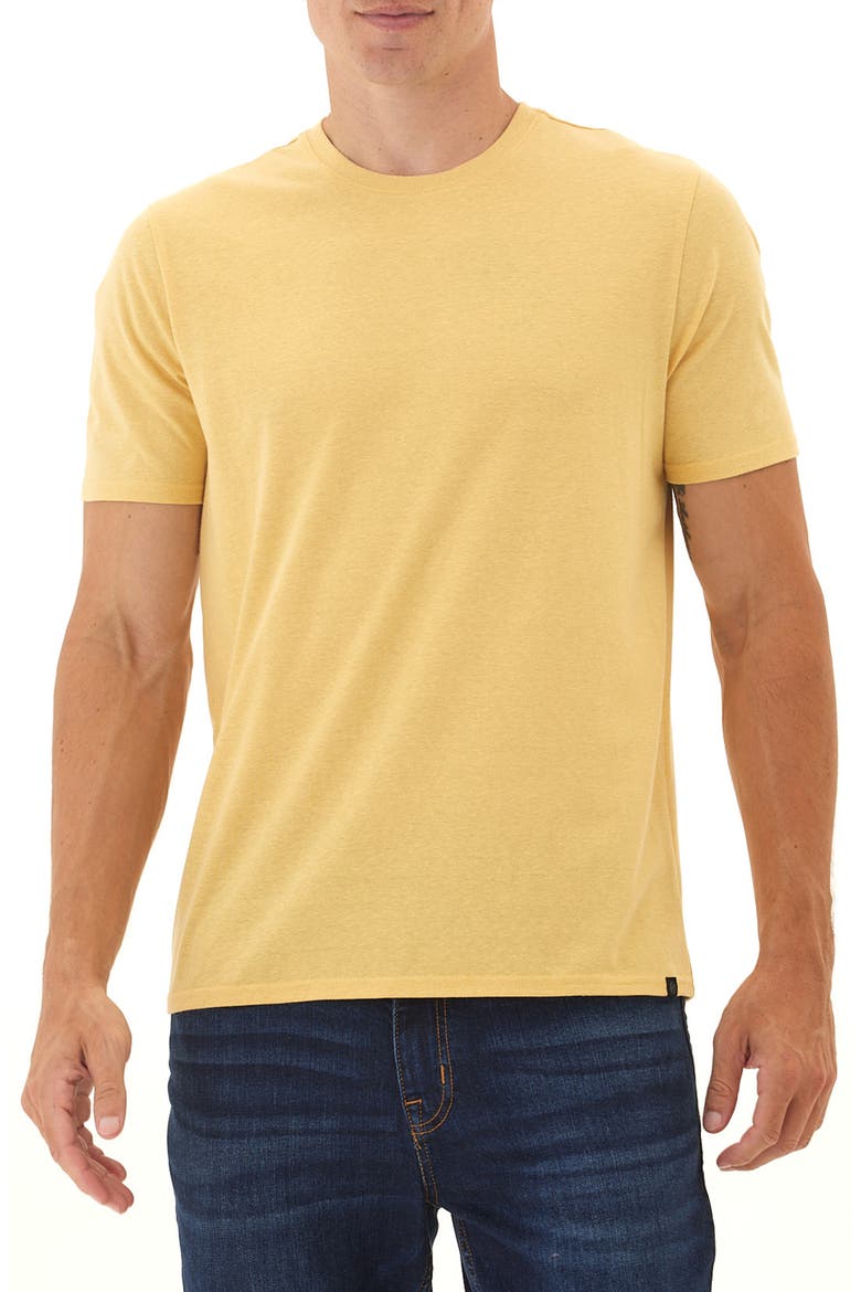 Slim Fit Crewneck T-Shirt, Main, color, BUTTERSCOTCH