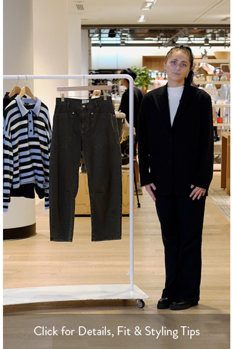 Bilie Easy Barrel High Rise Twill Pants video