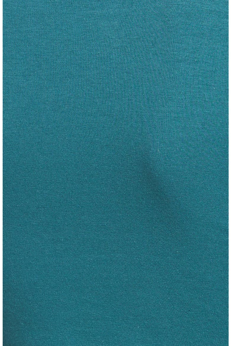 Frenchi® Scoop Neck Tee, Alternate, color, TEAL CYRUS