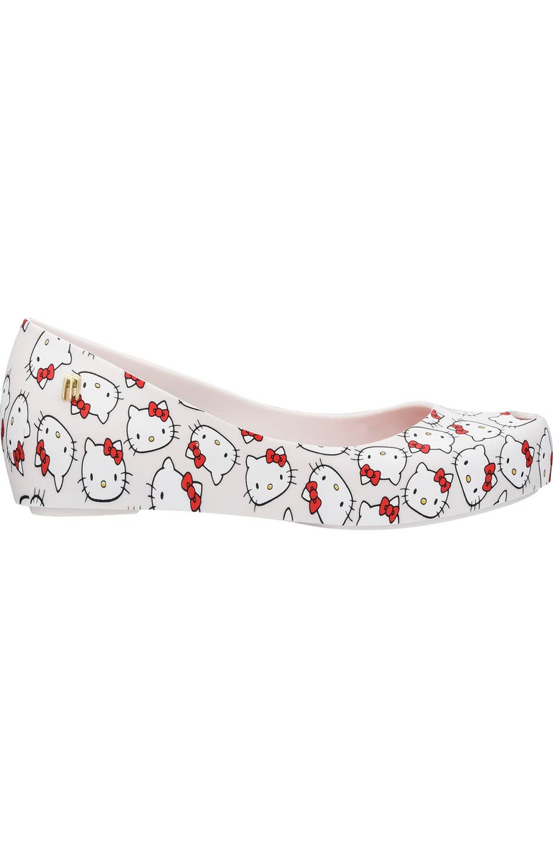 Mel by Melissa x Hello Kitty Ultragirl Flat, Alternate, color,