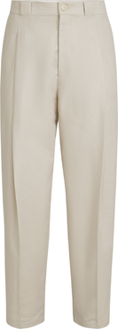 Brunello Cucinelli Cotton and linen trousers