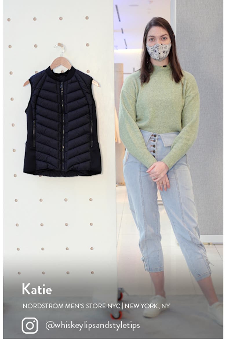 Neoprene Trim Channel Quilted Vest video