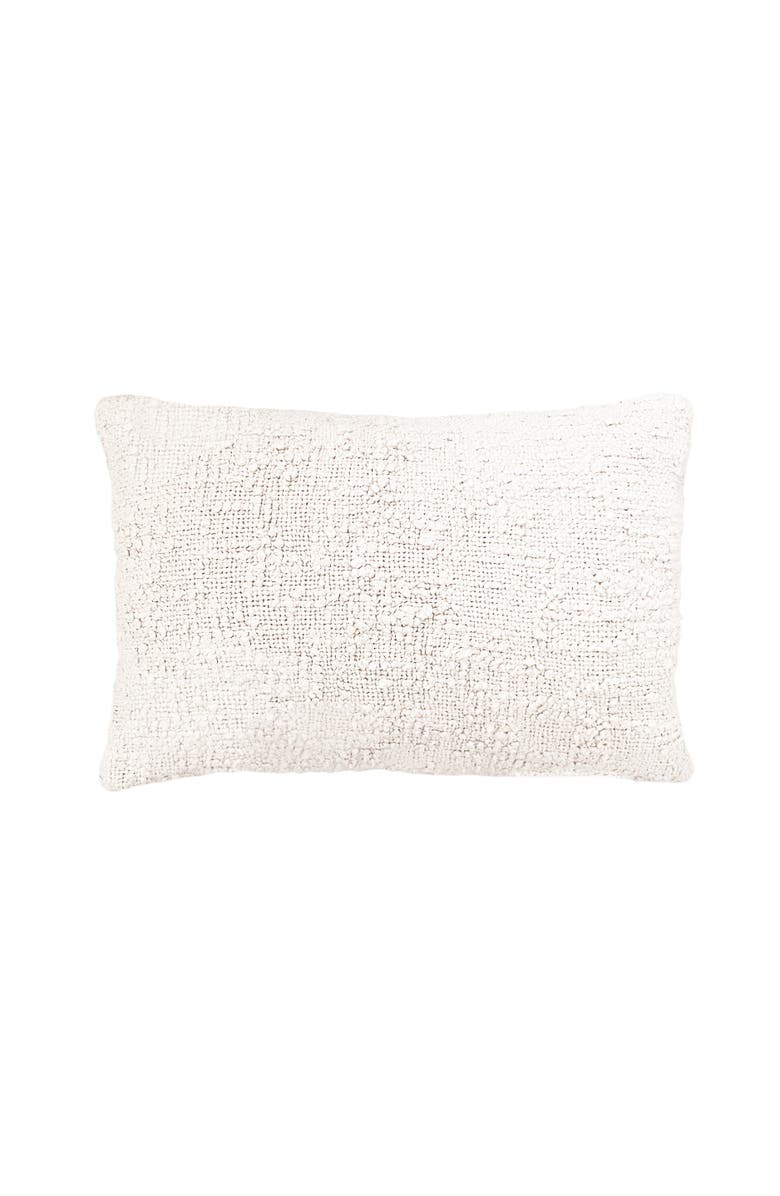 Anaya Cozy Cotton Boucle Lumbar Pillow Cover Only, Main, color,