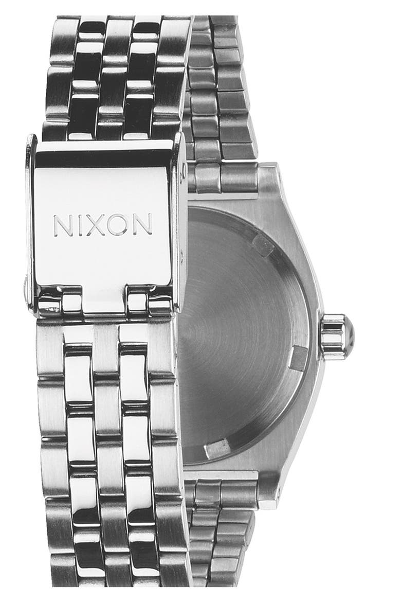 'The Small Time Teller' Bracelet Watch, 26mm, Alternate, color, ALSV
