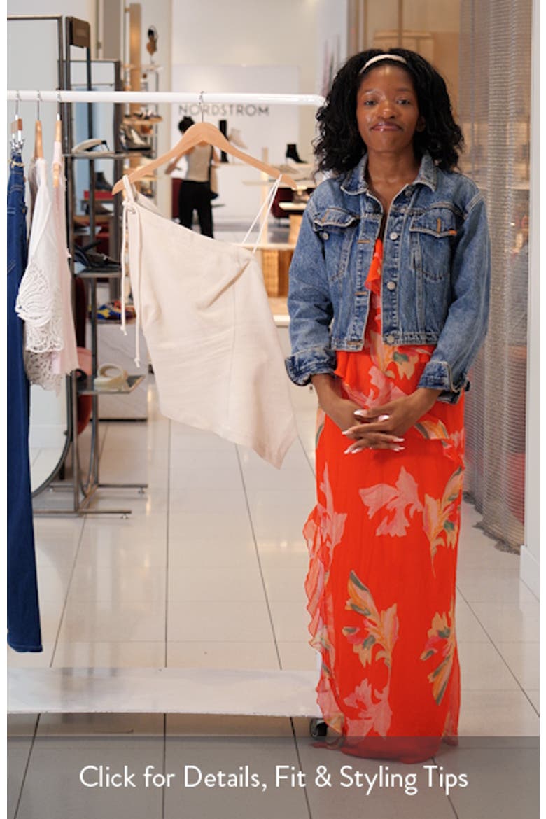 One-Shoulder Cotton Top video