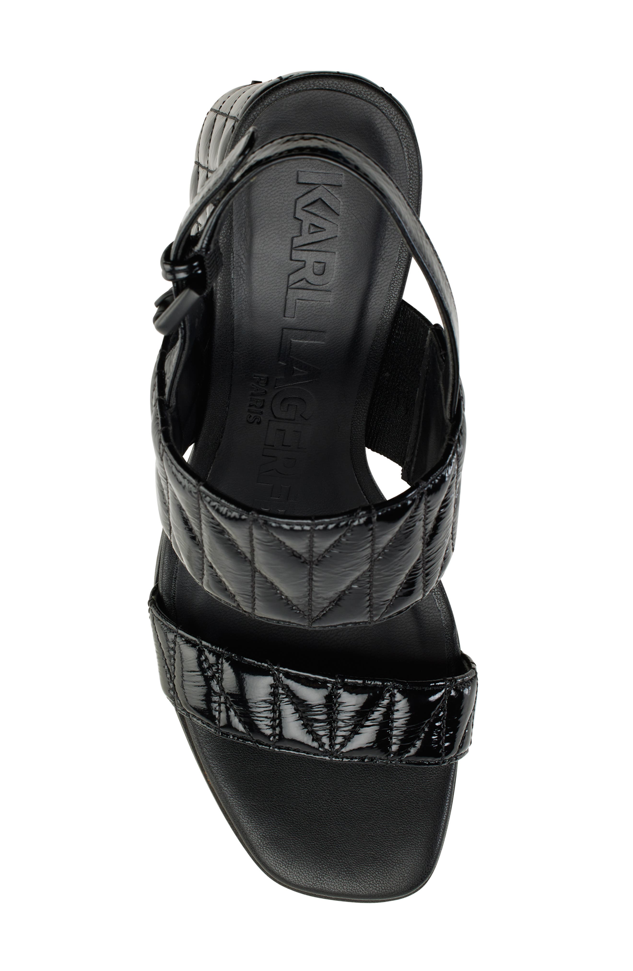 KARL LAGERFELD PARIS Sarina Sandal, Alternate, color, 