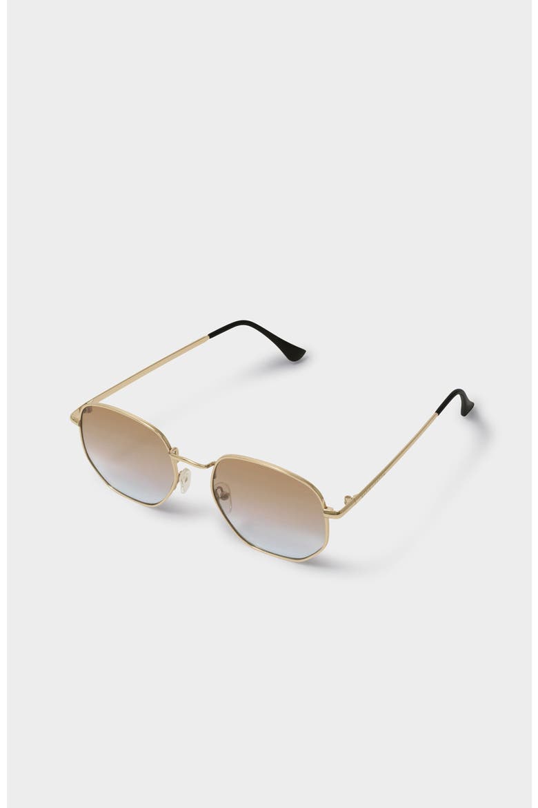 Cali Sunglasses, Alternate, color, Gold Frame