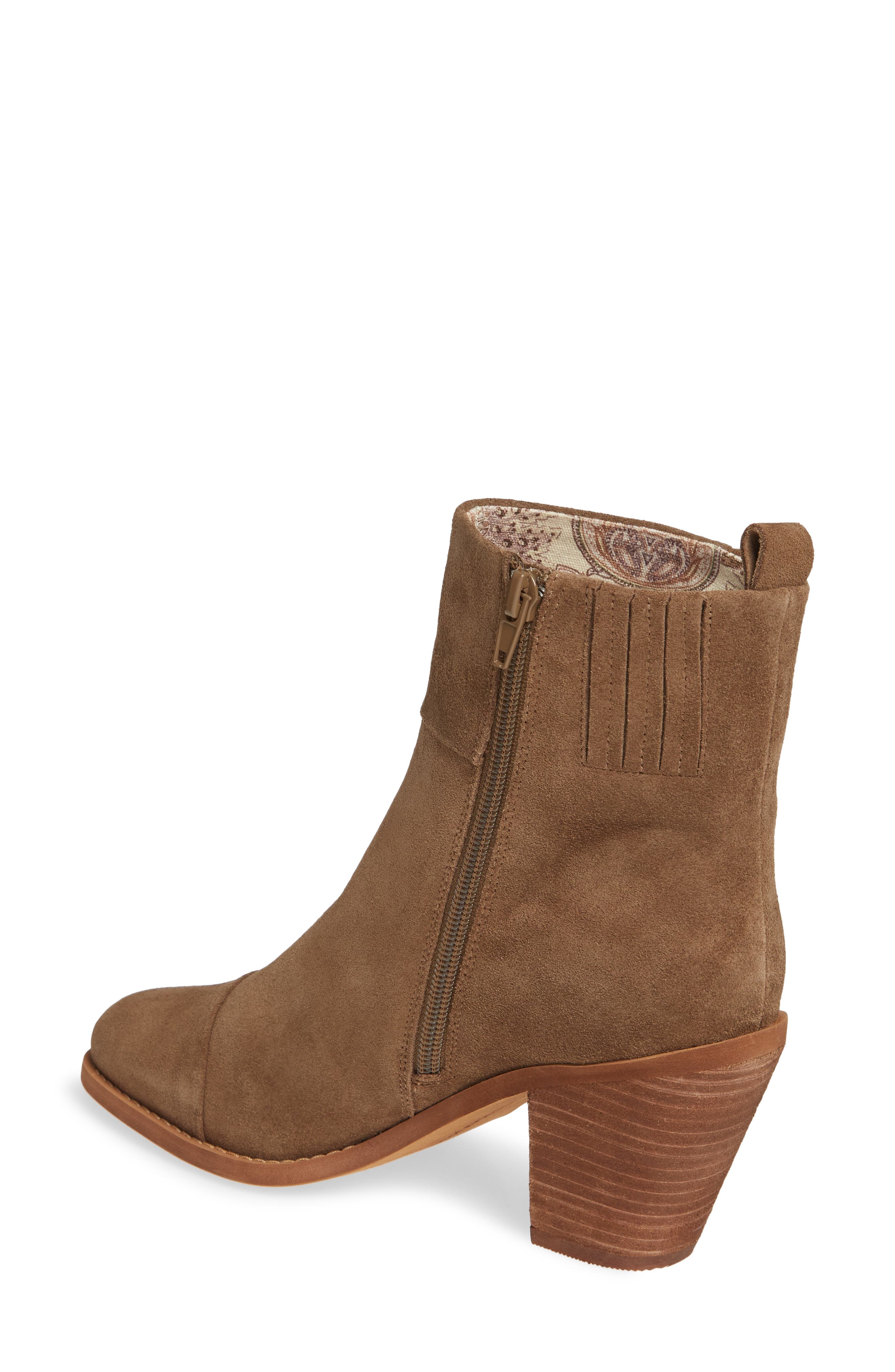 Band of Gypsies Penrose Bootie, Alternate, color, KHAKI TAN SUEDE