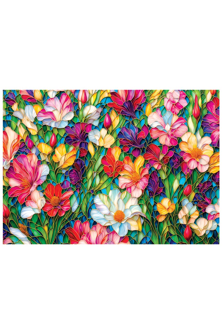 Flowers in Bloom 3000pc Puzzle, Alternate, color, Multicolor