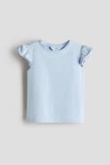 H&M Flutter-sleeved Top