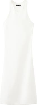 MANGO Open Back Satin Top