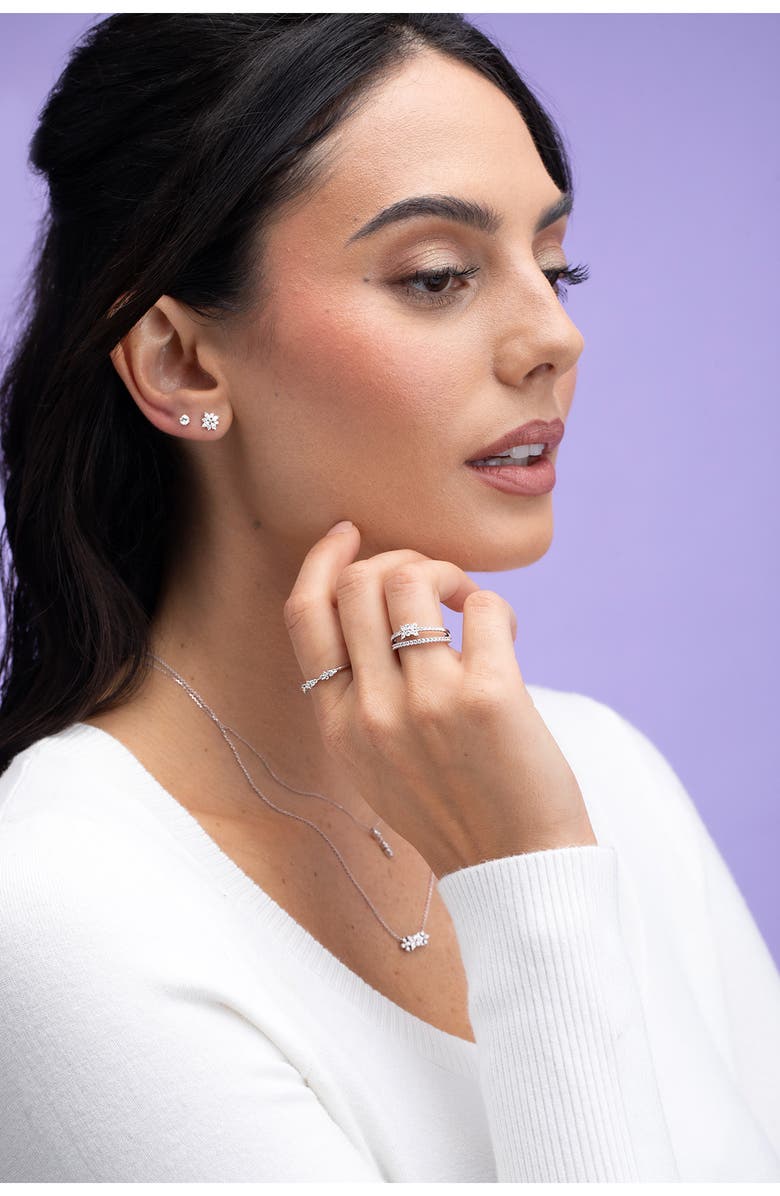 Bony Levy Getty Diamond Stacking Ring, Alternate, color, 18Kw