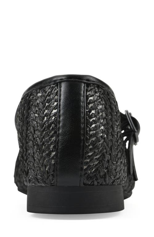 Cliffs By White Mountain Bocage Mary Jane Flat In Black Smooth