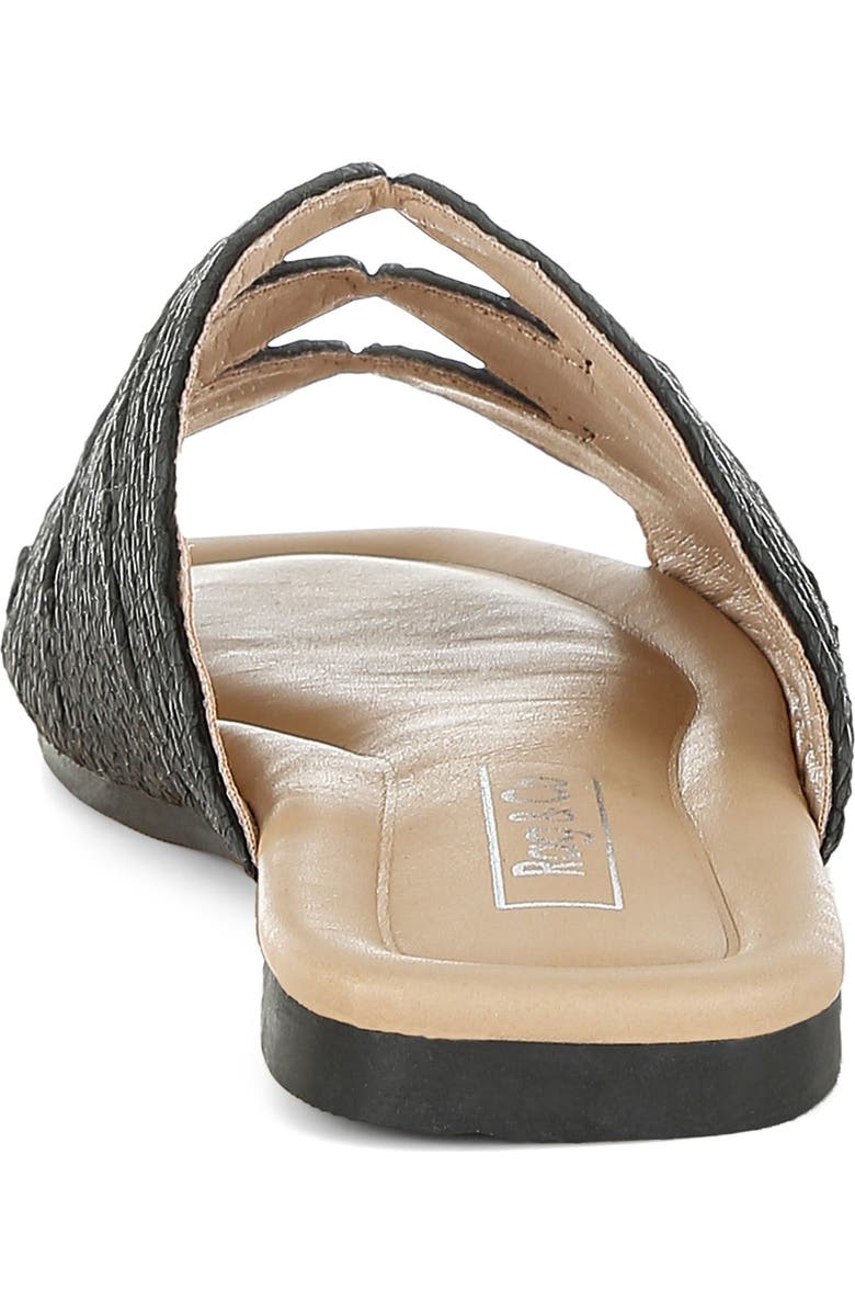 Rag & Co Daisy Doe Slide Sandal, Alternate, color, Black