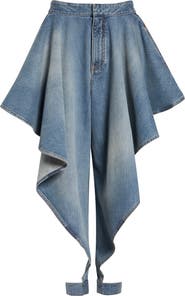 Alaïa Panelled Faded Jeans