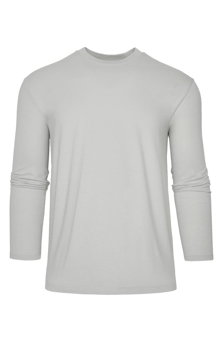 True Classic Classic Long Sleeve Crewneck T-Shirt, Alternate, color, Steel