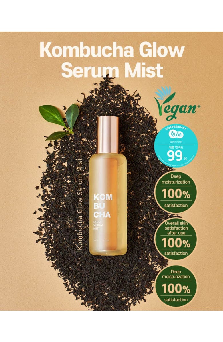 Siia Cosmetics Kombucha Glow Serum Mist, Alternate, color, NO COLOR