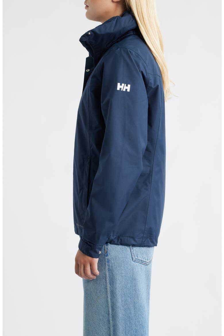 W Aden Waterproof & Windproof Hooded Jacket, Alternate, color, NAVY