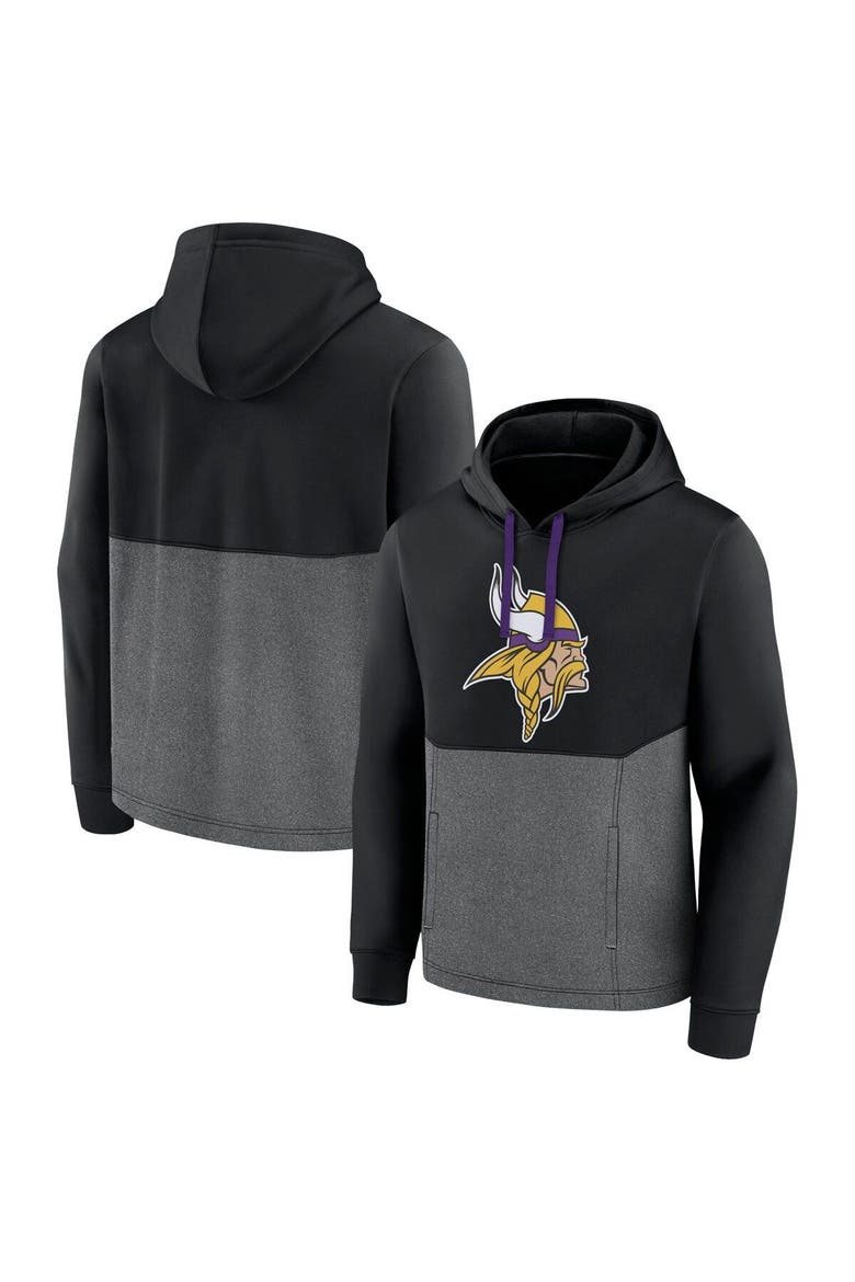 Men's Fanatics Branded Black Minnesota Vikings Winter Camp Pullover Hoodie, Main, color, Black