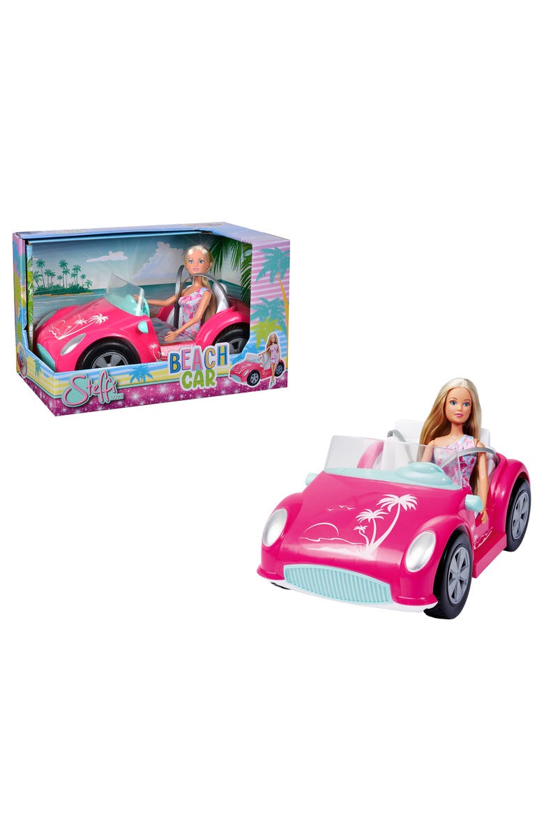 Simba Toys Steffi Love Beach Car And Doll, Alternate, color, Multicolored