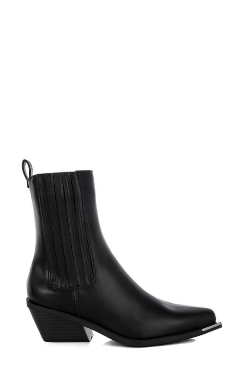 London Rag Jeffers Western Bootie In Black