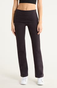 Zella Renew Foldover Straight Leg Pants