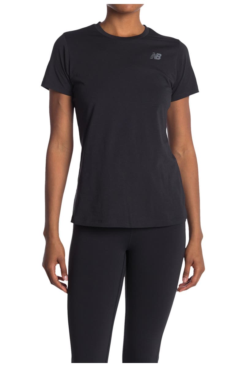 New Balance Relentless Crew Neck T-Shirt, Alternate, color,