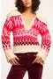 selected Magenta Combo Fairisle