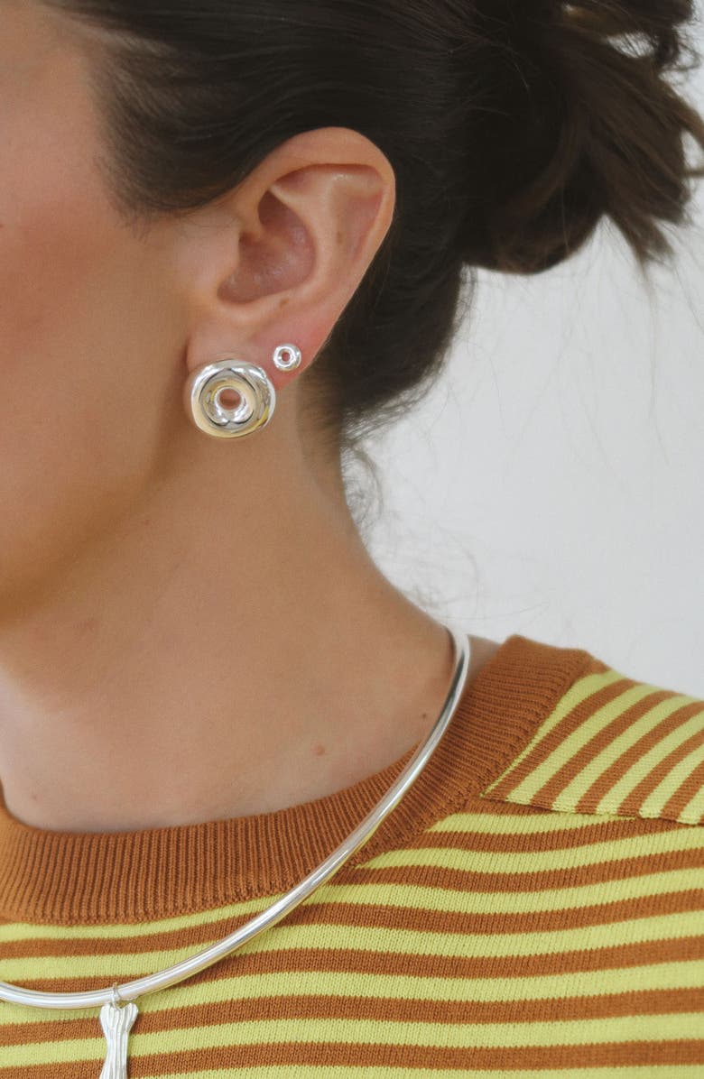 Joiana Jewelry The Neck Cuff Necklace, Alternate, color, White Silver