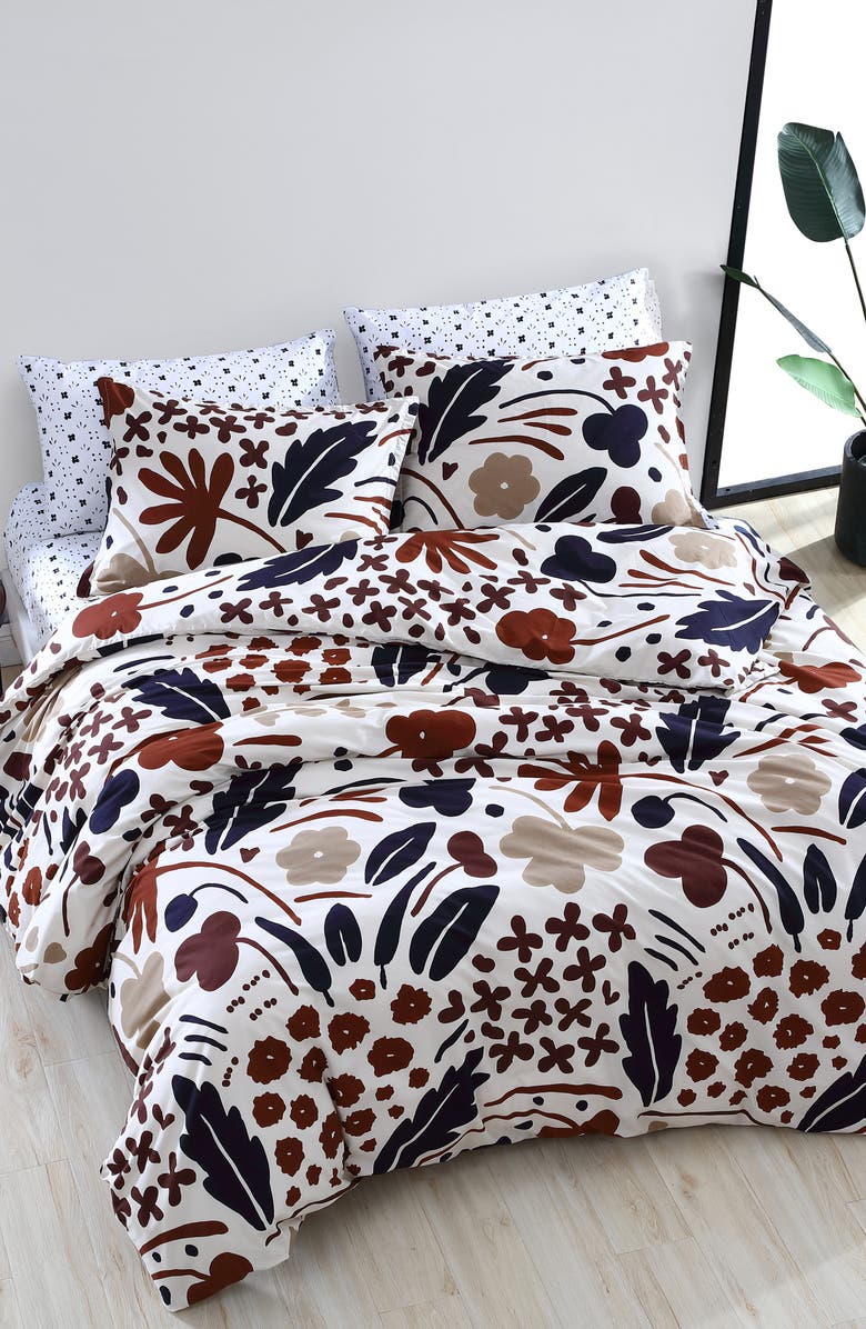 Marimekko Suvi Duvet Cover & Sham Set, Alternate, color,