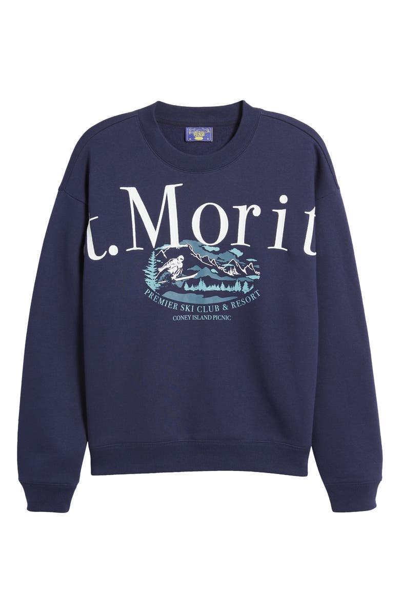CONEY ISLAND PICNIC St. Moritz Graphic Sweatshirt, Alternate, color, 