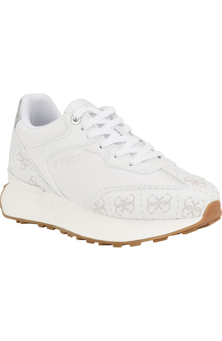 GUESS Luchia Sneaker, Main, color, White 147