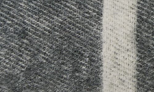 Sferra Viletta Throw Blanket In Oat/charcoal