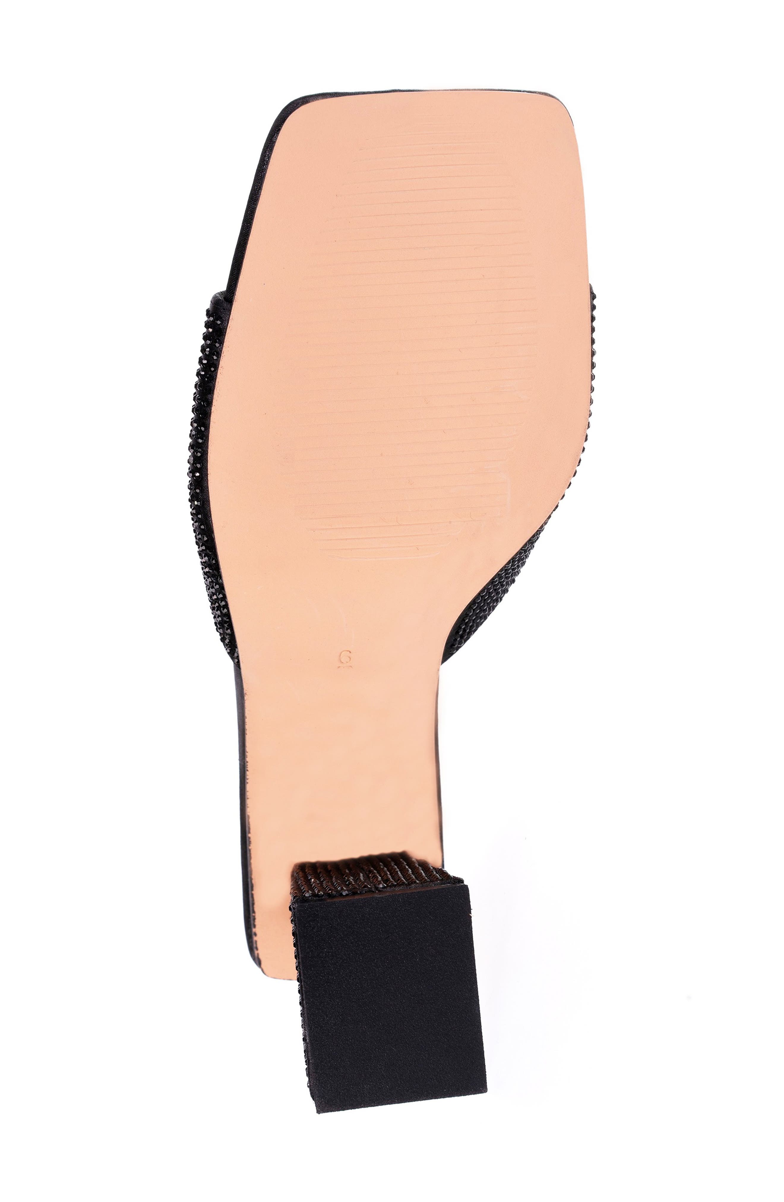 LADY COUTURE Reese Heeled Sandal, Alternate, color, Black