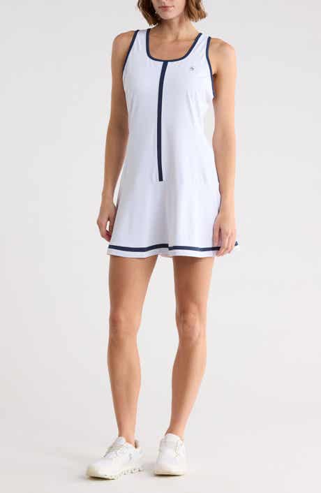 Original Penguin Drop Waist Racerback Dress