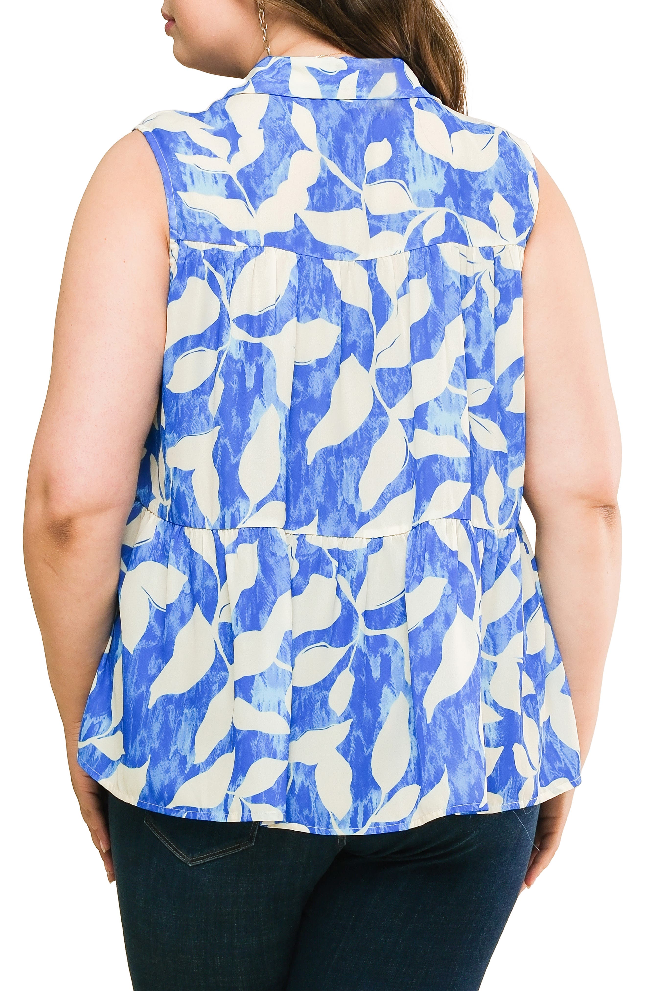 Button Front Sleeveless Top - image 2