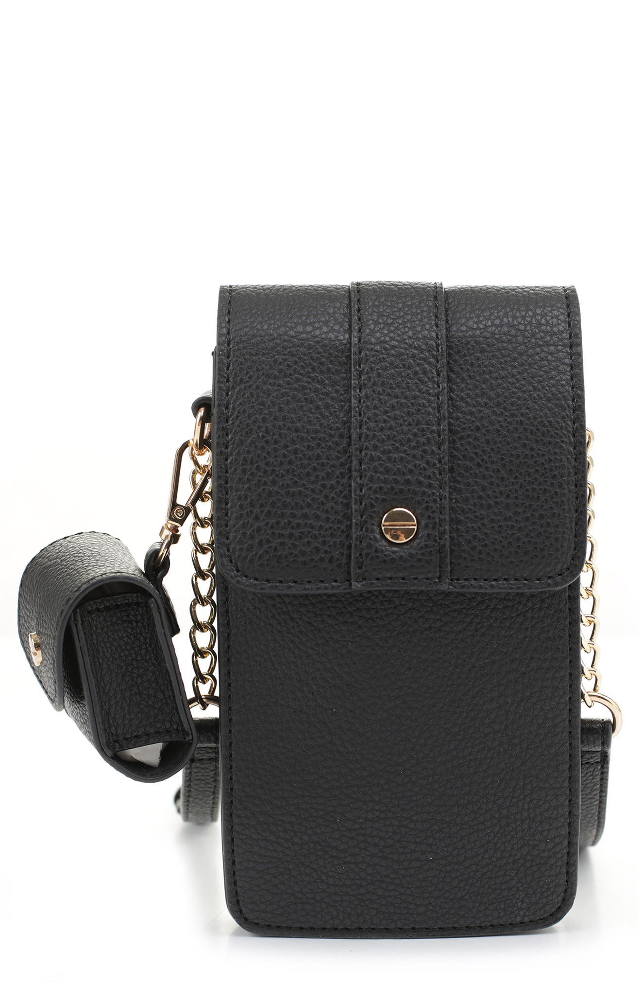 Mali + Lili Vegan Leather Phone Crossbody Bag, Main, color, 
