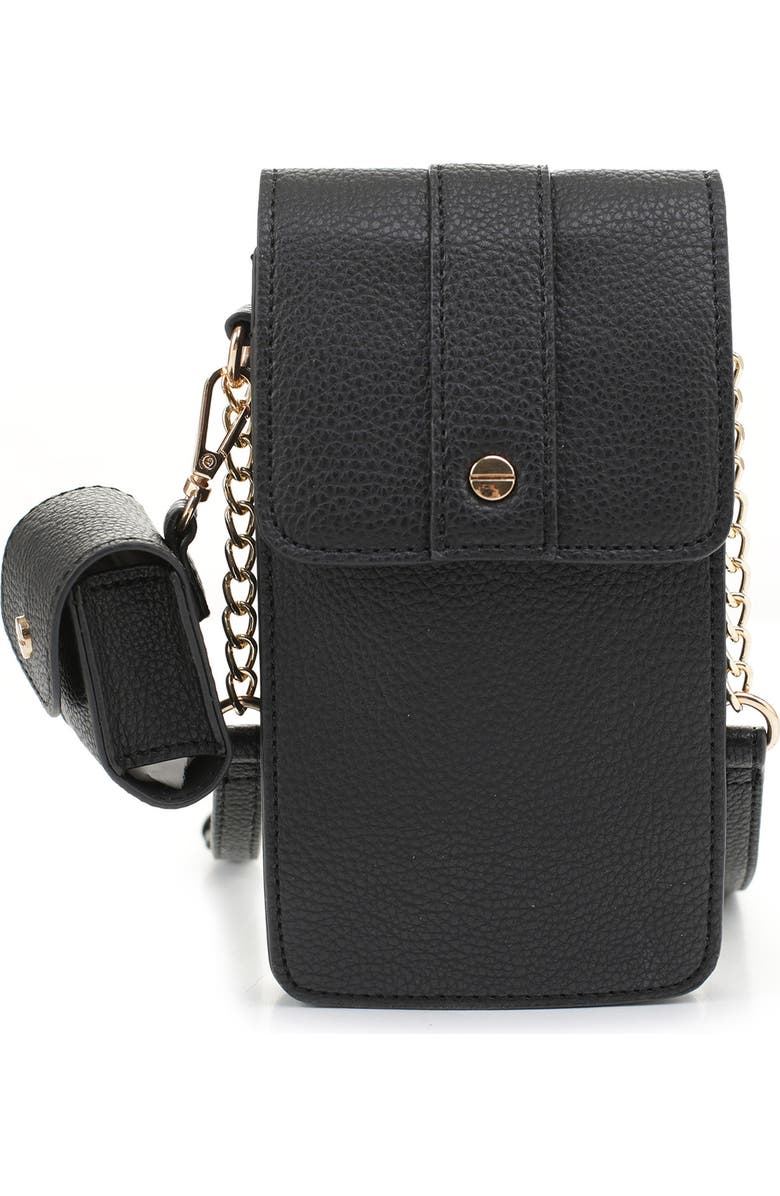 Mali + Lili Vegan Leather Phone Crossbody Bag, Main, color,