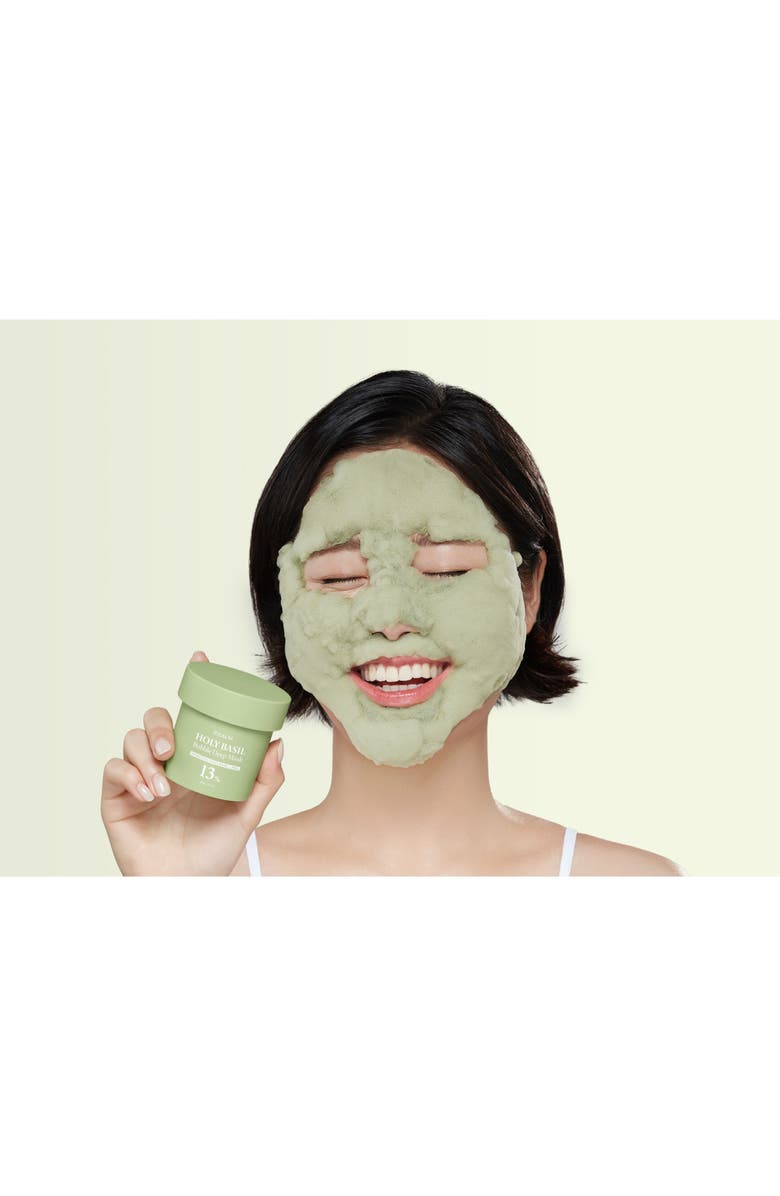 P.Calm Holy Basil Bubble Deep Mask, Alternate, color,
