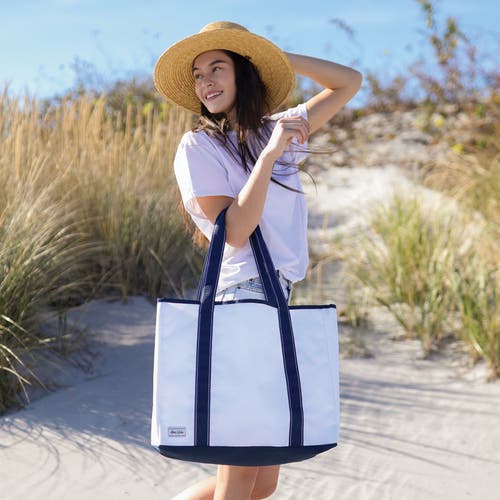 Ame & Lulu Sun & Sea Tote In White