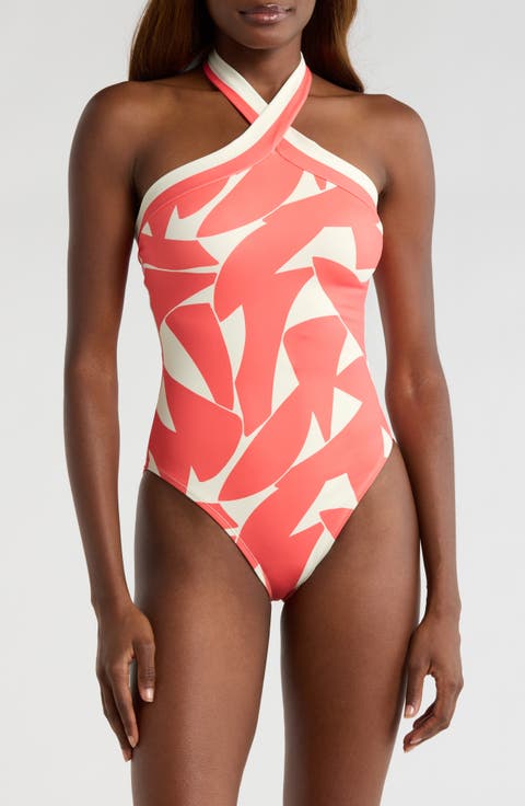 Halter One-Piece Swimsuit