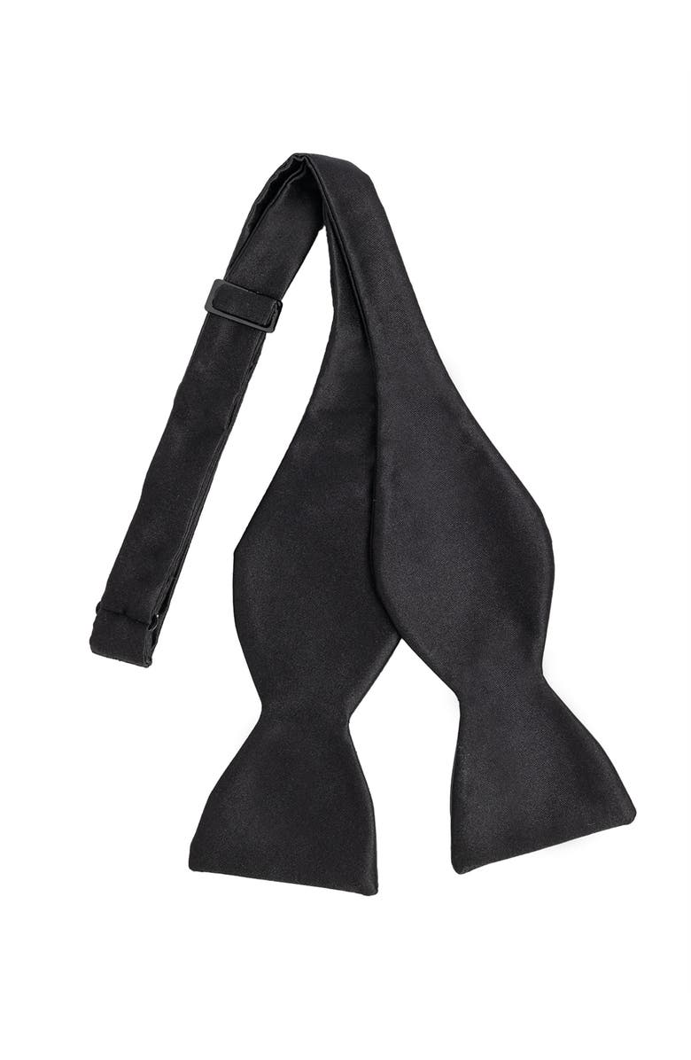 Brooklyn Brigade Men's Solid Satin Bow Tie, Alternate, color, 